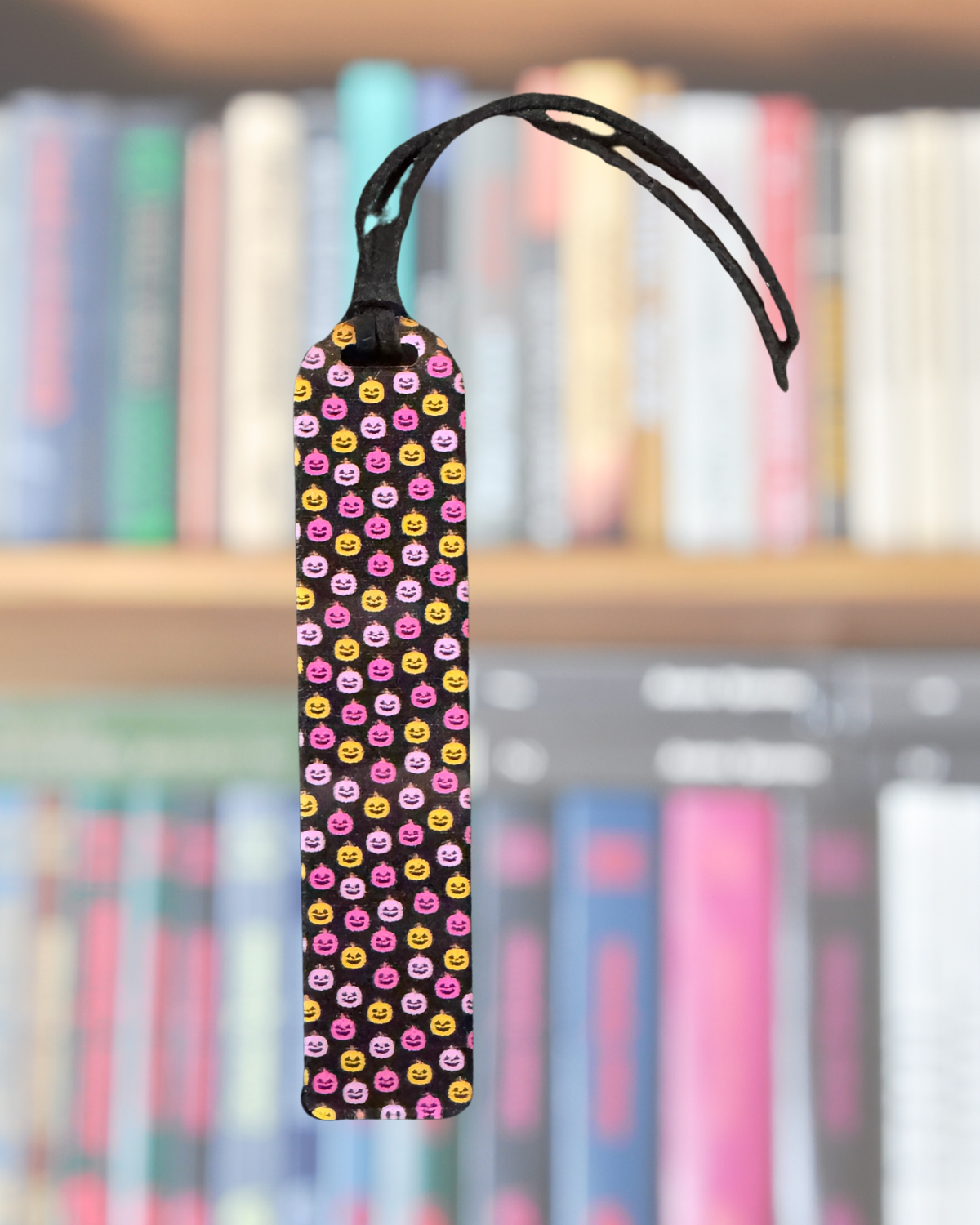 Colorful Pumpkin Mini Acrylic Bookmark