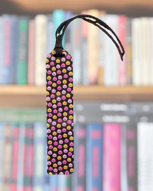 Colorful Pumpkin Mini Acrylic Bookmark