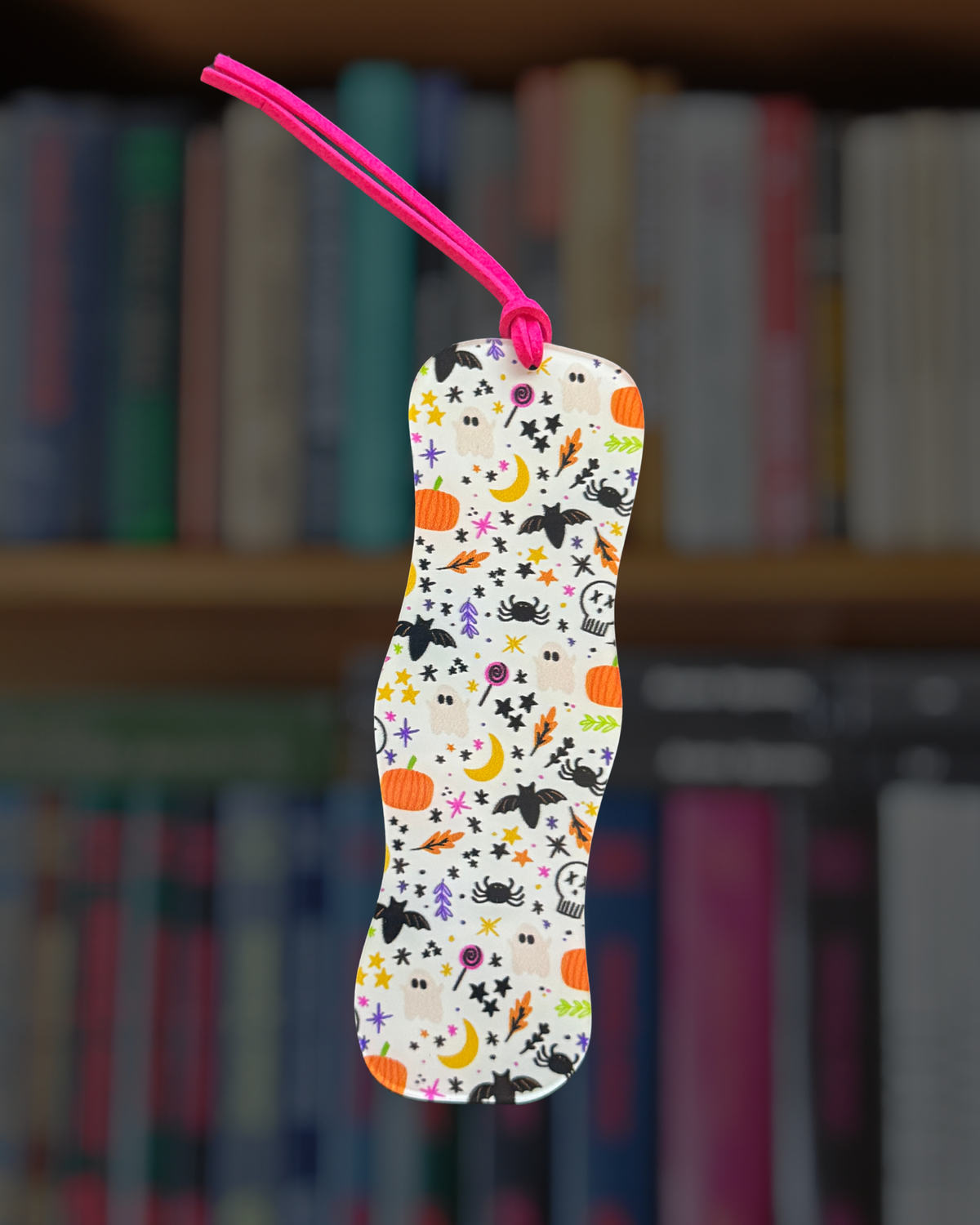 Wavy Halloween Acrylic Bookmark