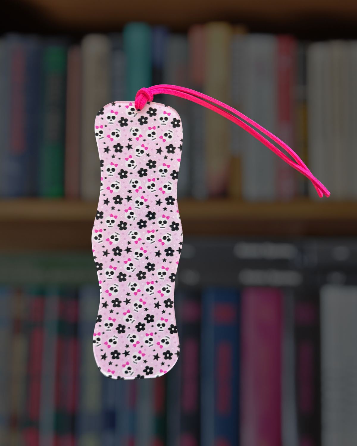 Cutie Skull Acrylic Bookmark