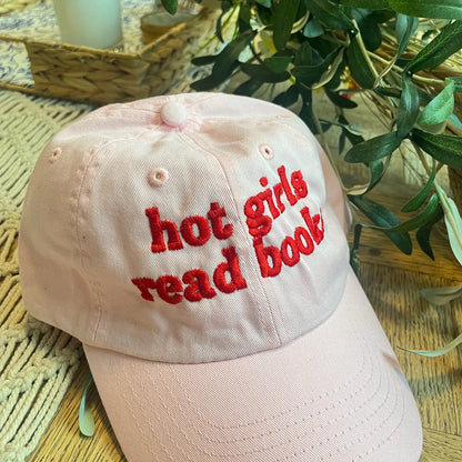 Hot Girls Read Books Hat
