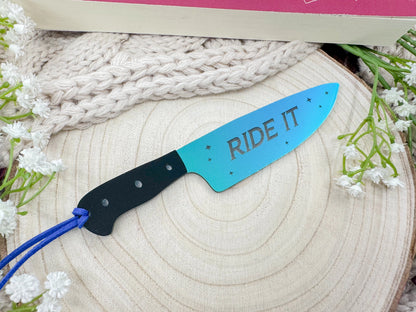 Ride It - Knife Bookmark