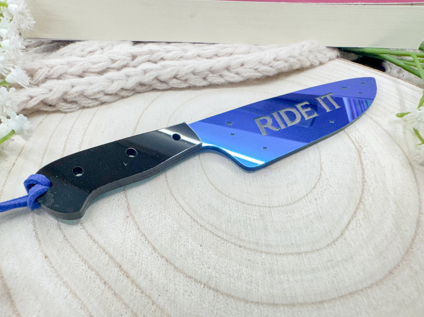 Ride It - Knife Bookmark