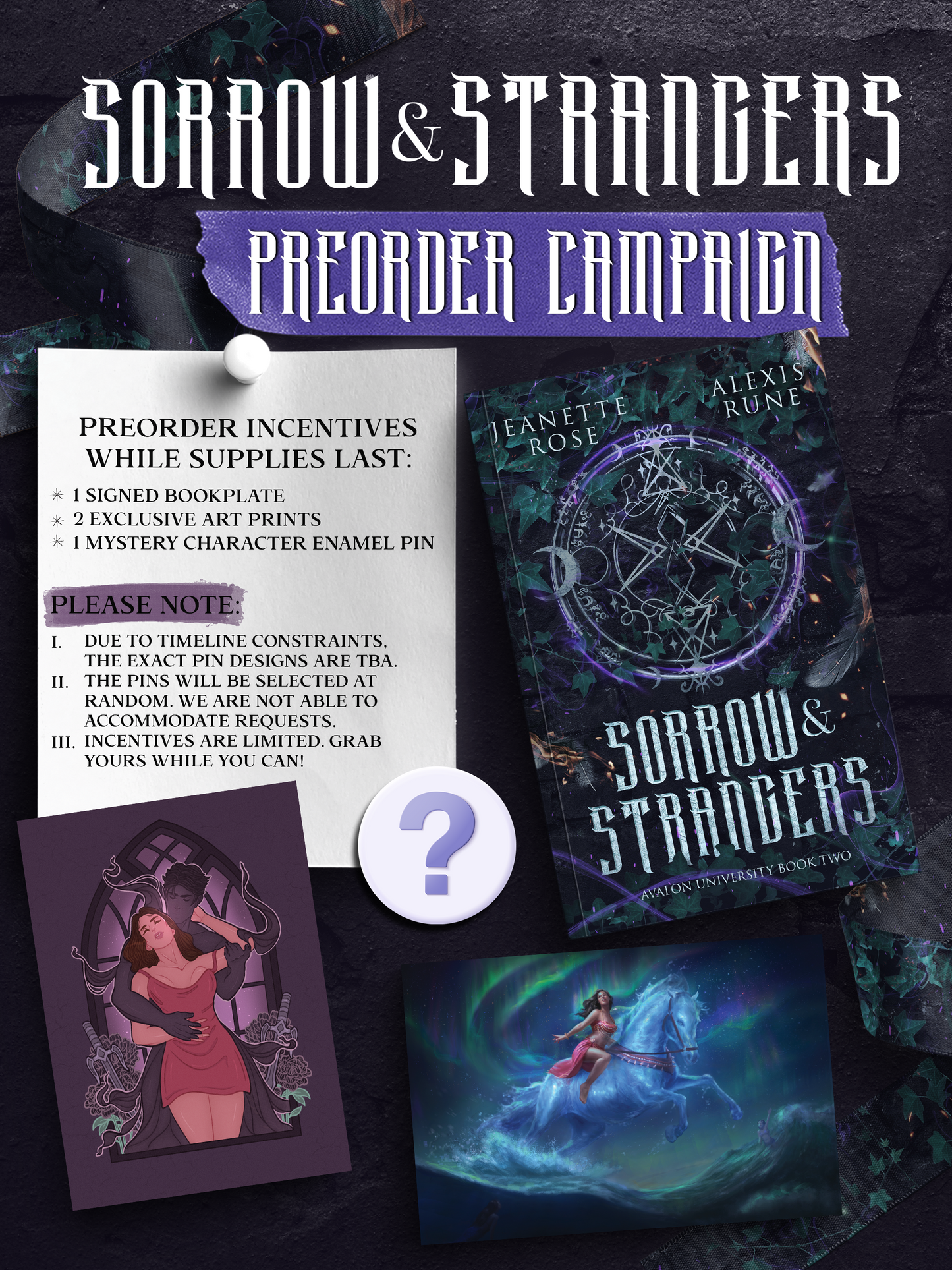 [PREORDER] Sorrow & Strangers (Signed Bookplate)