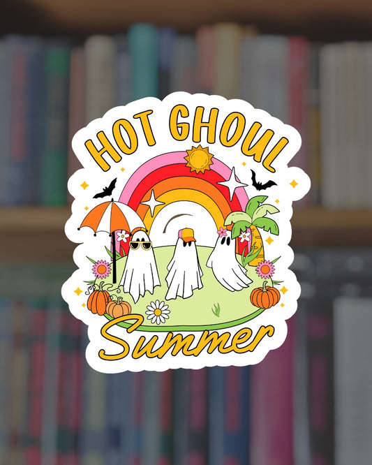Hot Ghoul Summer Sticker