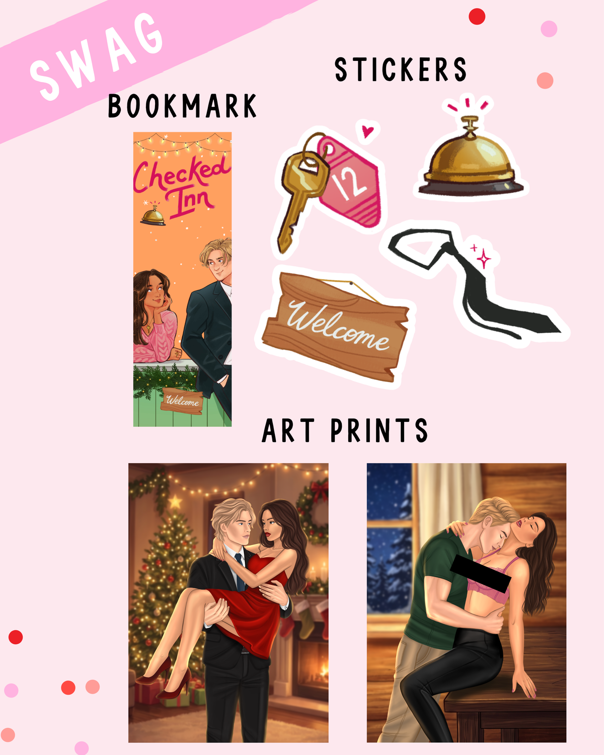 [PREORDER] Checked Inn (Signed Book)