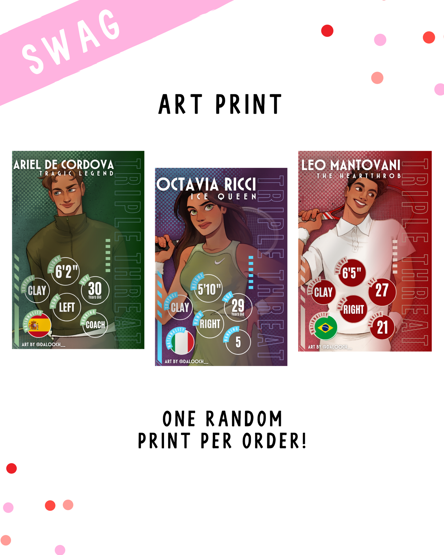[PREORDER] Triple Threat (Signed Book)