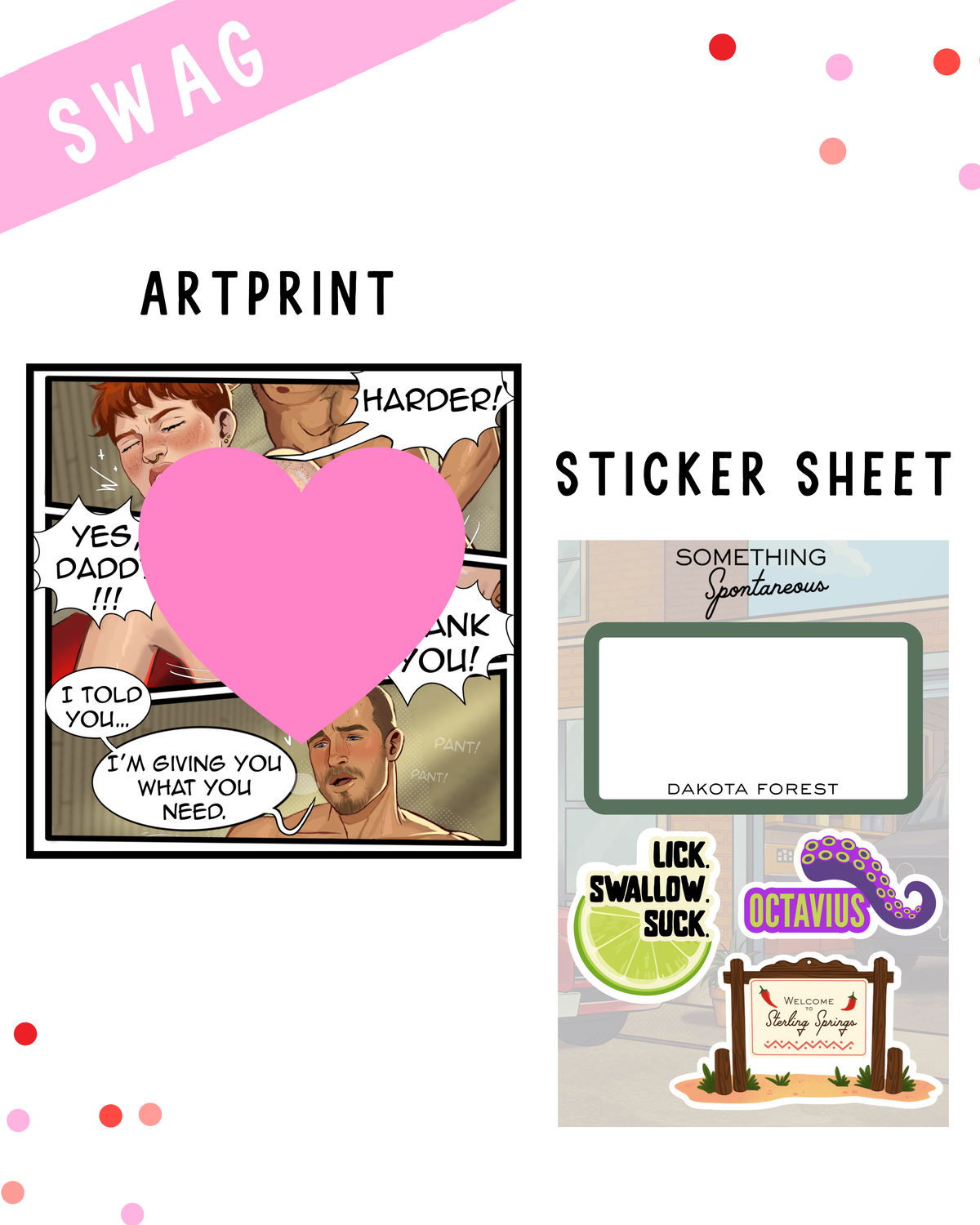 [PREORDER] Something Spontaneous (Signed Book)